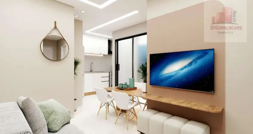 Apartamento para venda em Conceição de 37.00m² com 2 Quartos e 1 Garagem