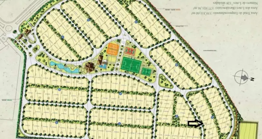 Terreno para venda em Condomínio Parque Residencial Damha Lll de 1400.00m²