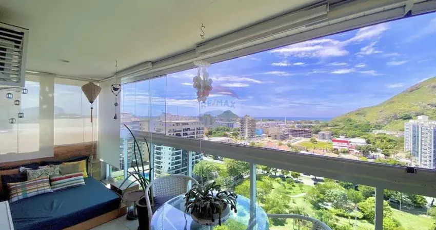 Apartamento para venda em Recreio Dos Bandeirantes de 91.00m² com 3 Quartos, 1 Suite e 2 Garagens