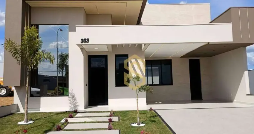Casa de Condomínio para venda em Jardim Residencial Dona Maria Cândida de 195.00m² com 3 Quartos, 3 Suites e 4 Garagens