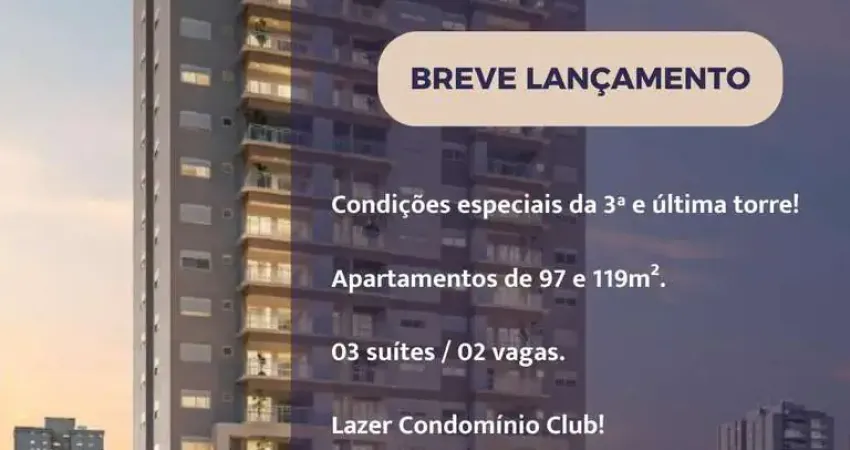 Apartamento para venda em Vila Mogilar de 97.00m² com 3 Quartos, 1 Suite e 2 Garagens