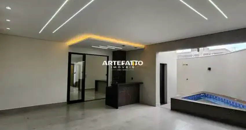Casa para venda em Residencial Dourado de 154.00m² com 3 Quartos, 1 Suite e 3 Garagens