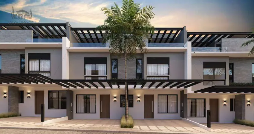 Casa de Condomínio para venda em Parque Taquaral de 167.00m² com 3 Quartos, 3 Suites e 2 Garagens