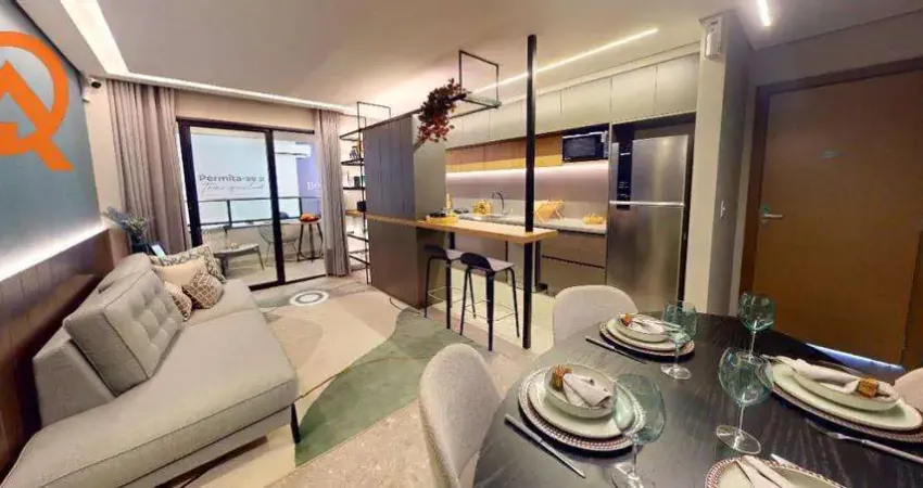 Apartamento para venda em Galleria de 62.25m² com 2 Quartos, 1 Suite e 2 Garagens