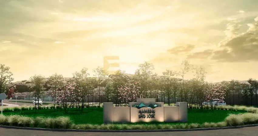 Terreno en Condomínio para venda em Residencial Alamedas São José de 287.83m²
