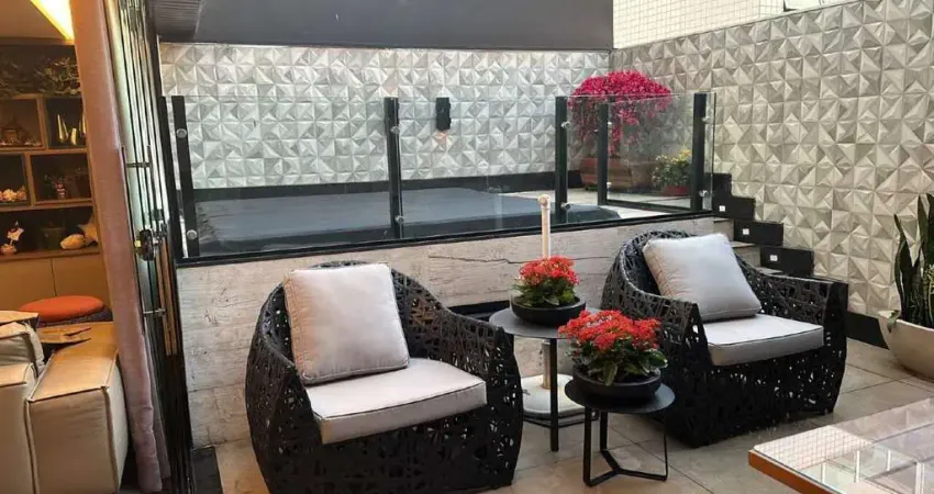Vendo maravilhoso apartamento 3 quartos com área privativa ( Mobiliado - acabamentos de alto luxo )