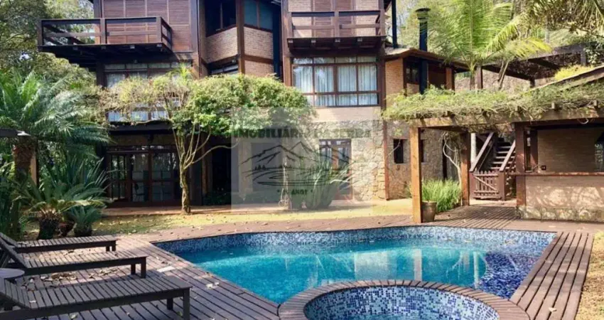 Casa em condomínio na serra da cantareira-sp: 5 quartos, 2 suites, 4 salas, 7 vagas de garagem, 450m² de área. visite agora!