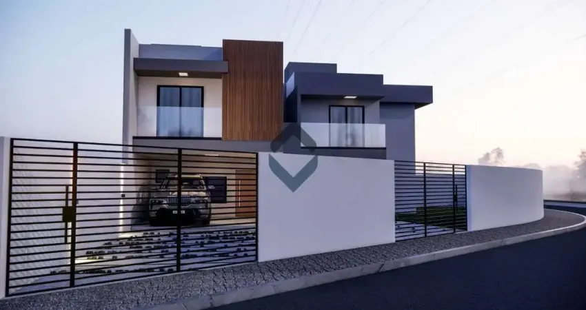 Casa geminada à venda no saguaçu 2 suítes, 90m², 2 vagas por r$ 499.000