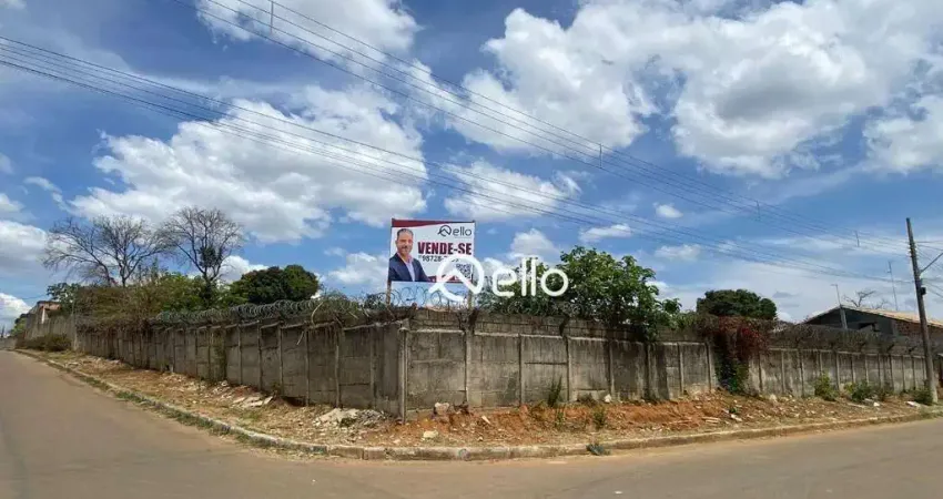 Lote de 2.000m² no novo campinho em pedro leopoldo – murado, plano e frente para duas ruas