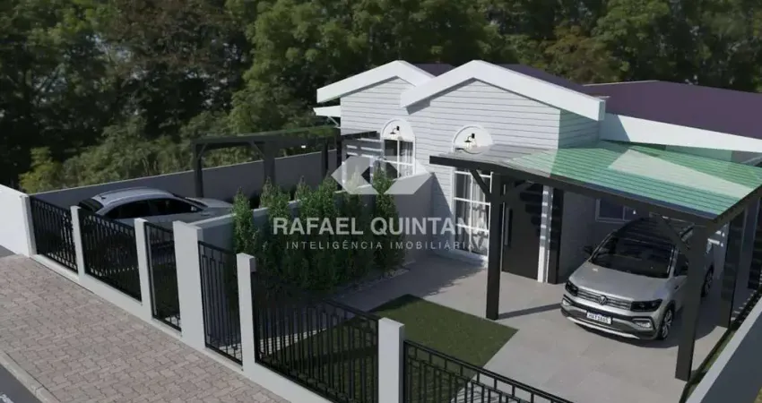 Casa à Venda, 3 Quartos sendo 1 Suíte, Geminada, 1 Vaga, 80m² Privativos, Biguaçu - SC