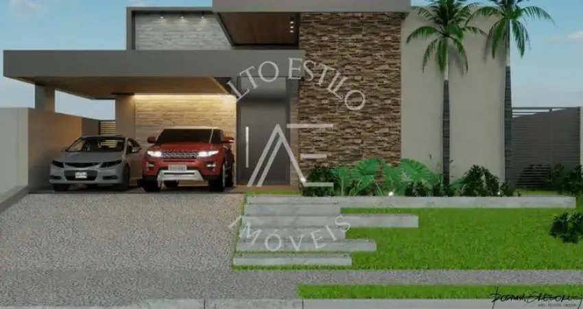 Casa de Condomínio para venda em Jardim Valencia de 209.00m² com 3 Quartos, 3 Suites e 4 Garagens