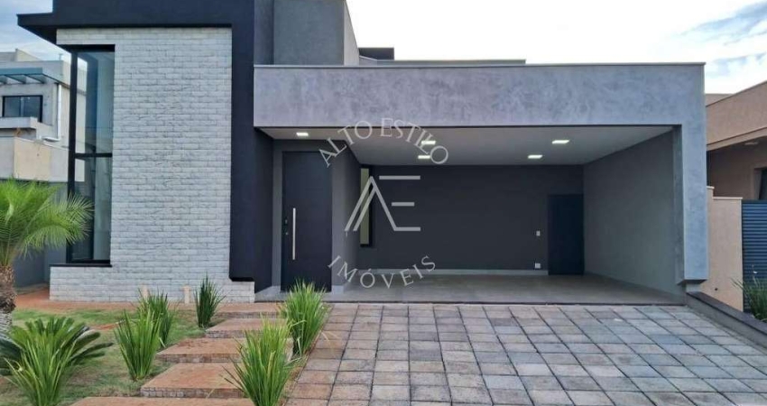 Casa de Condomínio para venda em Loteamento Agra Ribeirão Preto de 187.00m² com 3 Quartos, 3 Suites e 4 Garagens
