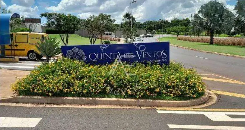 Terreno a venda condomínio quinta dos ventos , bonfim paulista, ribeirao preto