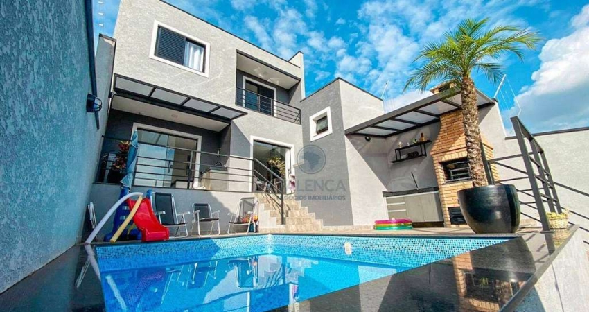 Casa com 3 dormitórios à venda, 140 m² por R$ 749.000 - Nova Atibaia - Atibaia/SP
