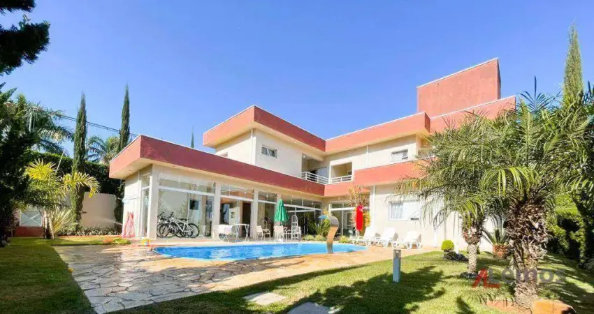 Casa com 6 dormitórios, sendo 4 suítes à venda, 841 m² no Condomínio Porto Atibaia - Atibaia/SP - CA4140