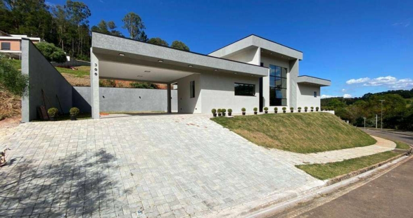 Casa com 3 dormitórios à venda, no Condominio Quintas da Boa Vista em Atibaia/SP - CA4982