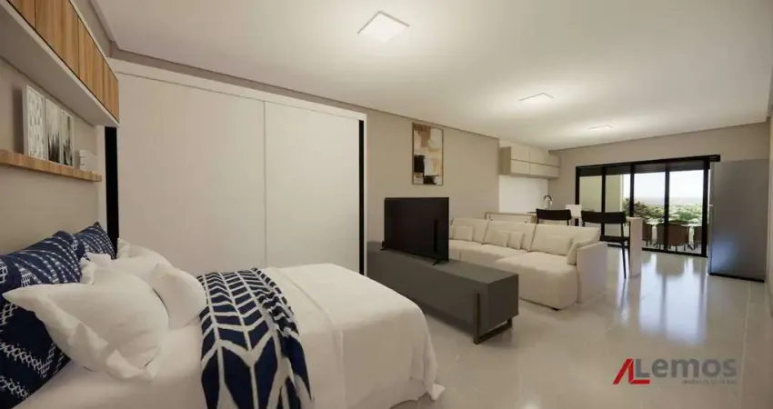 Apartamento studio (1 suíte) à venda, no centro - atibaia/sp