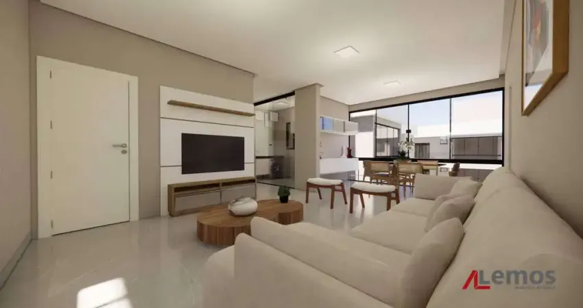 Apartamento com 3 dormitórios à venda, no centro - atibaia/sp