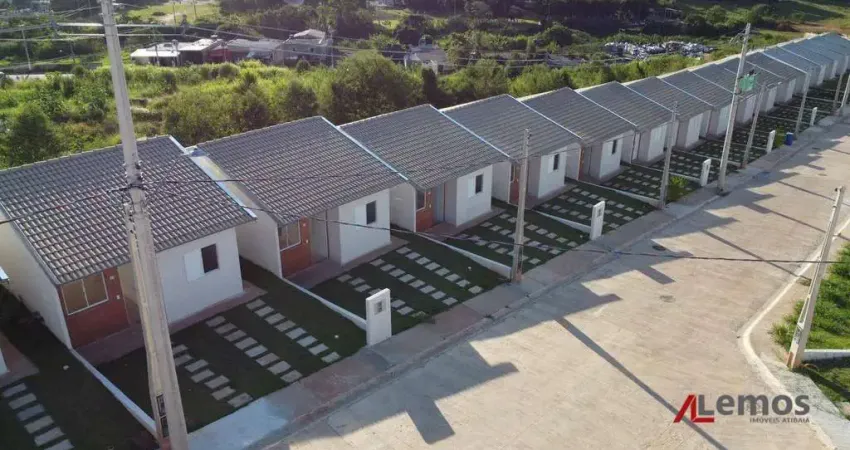 Casa com 2 dormitórios à venda, no nova cerejeira - atibaia/sp