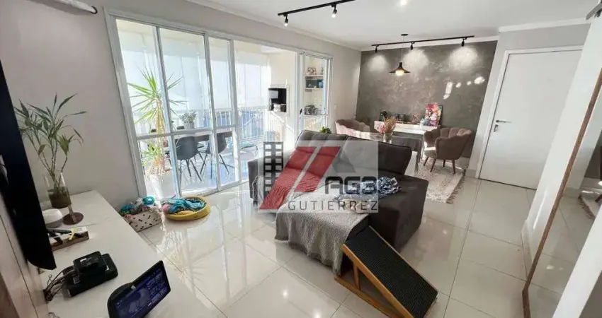 Apartamento mobiliado com 2 dormitórios, suíte, 2 vagas, depósito e lazer completo na vila romana