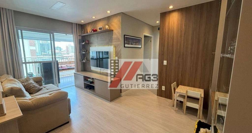 Apartamento mobiliado com 3 dormitórios, varanda gourmet, depósito privativo e 2 vagas na Vila Romana ao lado da Estação Lapa