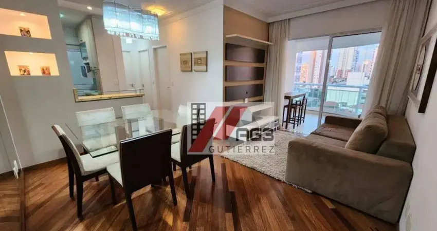Apartamento mobiliado com 2 domitórios, suíte, vaga, depósito e lazer completo na Vila Romana