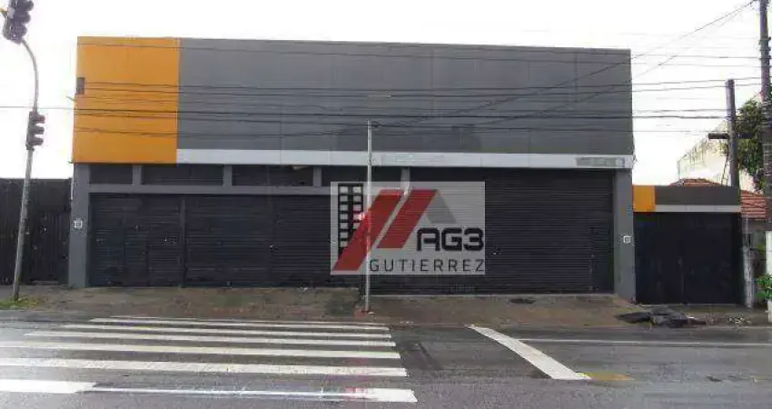 Galpão com pé direito de 8 metros e estrutura completa na Vila Formosa