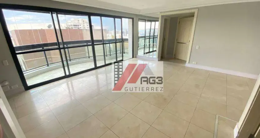 Apartamento em andar alto com 4 dormitórios, 3 suítes, churrasqueira, 4 vagas e lazer completo nas perdizes