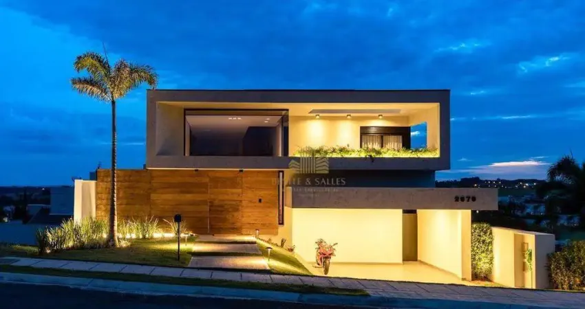 Sobrado com 4 dormitórios, 320 m² - venda por r$ 3.350.000,00 ou aluguel por r$ 18.489,00/mês - jardim vila paradiso - indaiatuba/sp