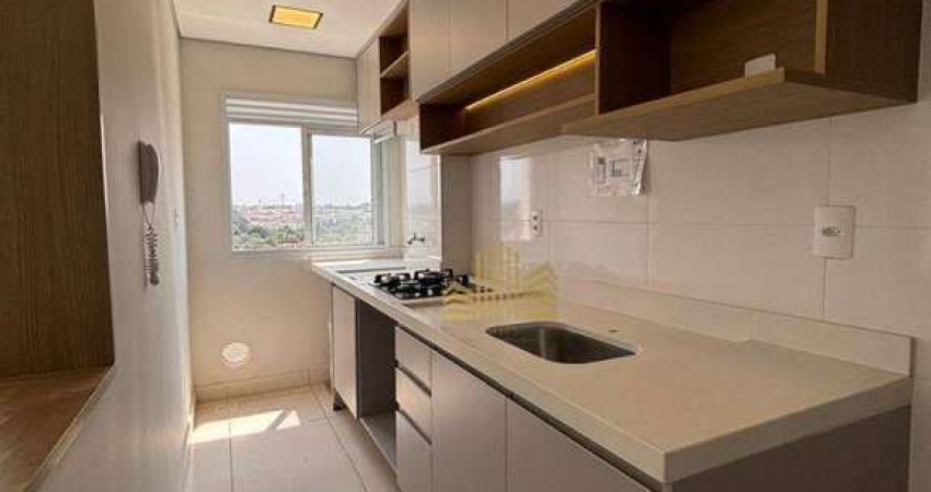 Apartamento com 2 dormitórios para alugar, 51 m² por R$ 3.231,63/mês - Condomínio Villa Helvetia - Indaiatuba/SP