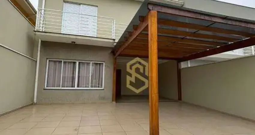 Sobrado com 3 dormitórios para alugar, 170 m² por r$ 6.021/mês - villaggio di itaici - indaiatuba/sp