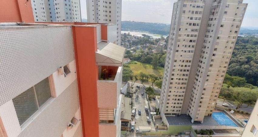 Cobertura com 3 dormitórios para alugar, 182 m² por R$ 6000,00/mês  - Champagnat - Curitiba/PR