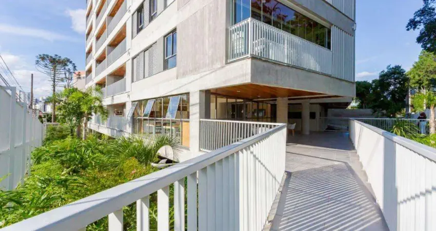 Apartamento pé direito duplo 2 quartos 2 vagas à venda 77 m² por R$ 879.000 - Água Verde - Curitiba/PR