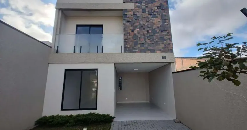 Sobrado com 3 dormitórios à venda, 143 m² por r$ 750.000,00 - gralha azul - fazenda rio grande/pr