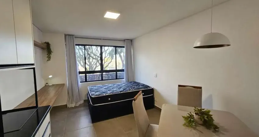 Apartamento com 1 dormitório para alugar, 25 m² por r$ 1.590/mês - alto da rua xv - curitiba/pr