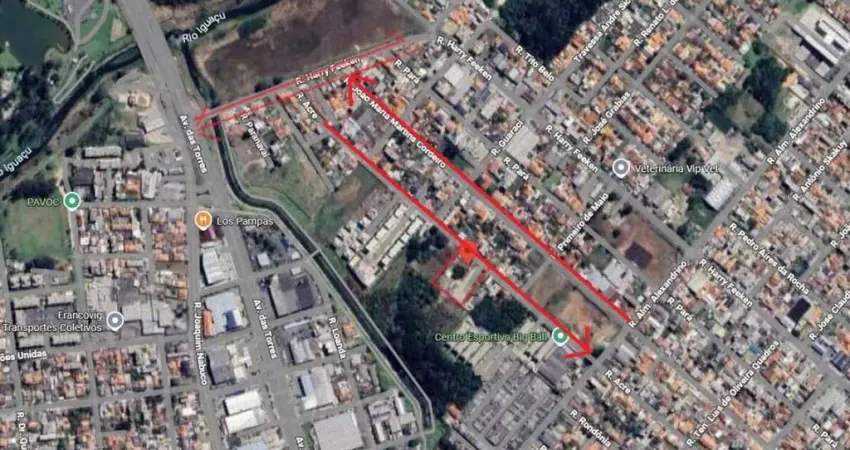 Amplo terreno urbano para construção de prédio ou casas em sjp