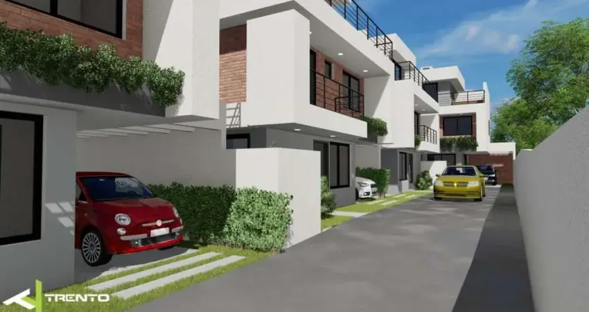 Sobrado com 3 dormitórios à venda, 111 m² por r$ 850.000 - sob. 4 - santa quitéria - curitiba/pr