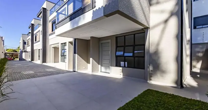 Sobrado triplex no hugo lange | condomínio | pronto para morar