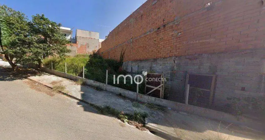 Terreno à venda, 206 m² por R$ 185.000,00 - Loteamento Serra dos Cristais - Várzea Paulista/SP