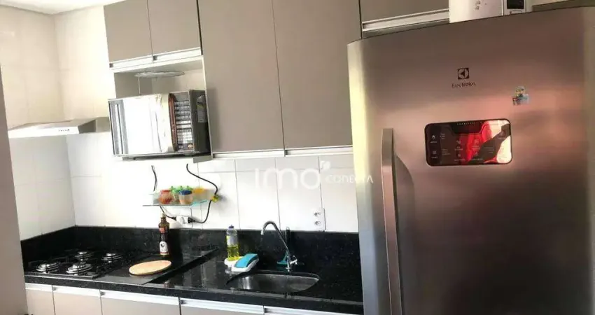 Vende se Apto no Tulipas Garden  2ºandar , 50m² , 2 Quartos, Sacada , Elevador, 1 Vaga de Garagem  R$  350.000