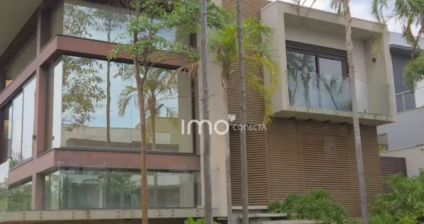 Locação - casa moderna e sofisticada no conceituado condomínio alphaville dom pedro 3 - campinas/sp!