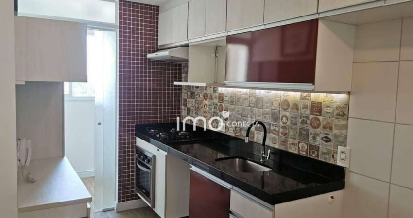 Apartamento com 2 dormitórios, sendo 1 Suíte para alugar, 56 m² - Condominio Atmosphera - Jundiaí/SP