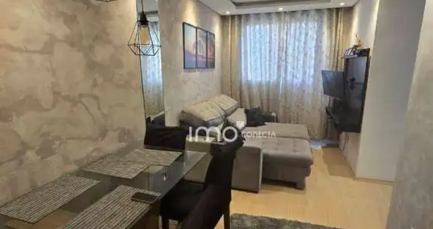 Apartamento mobiliado no condomínio spazio jandaia  na ponte são joão - jundiaí/sp