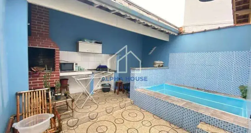 Casa à venda com 02 dormitórios e área Gourmet com piscina no Loteamento Residencial Andrade, em Pi