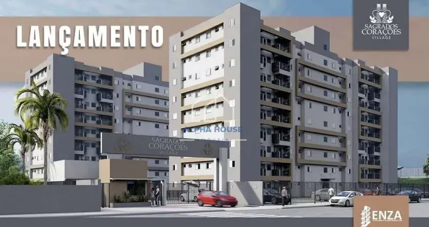 Lançamento apartamento à venda, Próximo do Parque da Cidade, com dois dormitórios sendo uma suíte.
