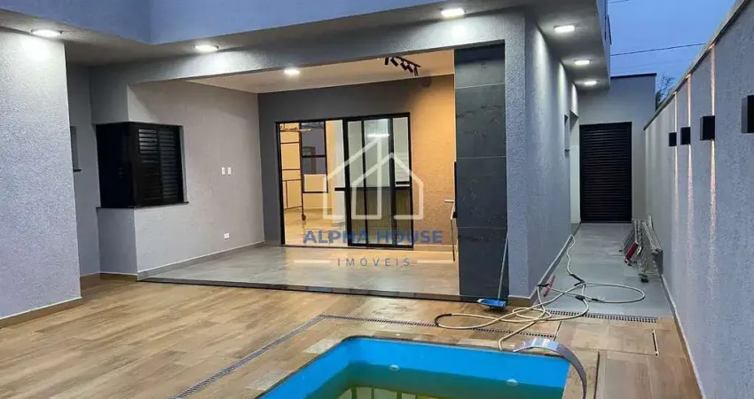 Belíssima casa  em condomínio à venda, loteamento residencial pérola do vale, tremembé, sp