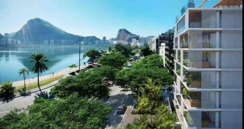 Apartamento para Venda em Rio de Janeiro, LAGOA, 3 dormitórios, 3 suítes, 4 banheiros, 1 vaga