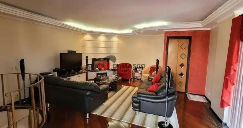 Cobertura à venda 3 quartos, 1 suite, 2 vagas, 156m², santa paula, são caetano do sul - sp