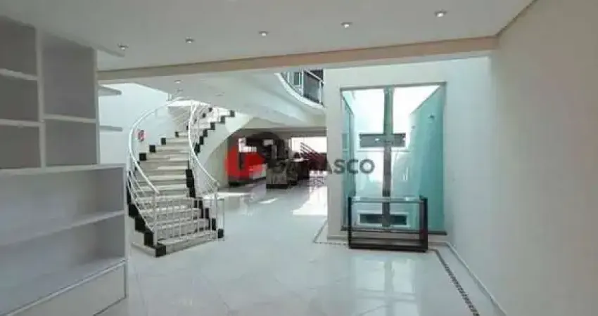 Sobrado para locação 4 quartos, 4 suites, 30 vagas, santa maria, são caetano do sul - sp