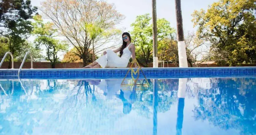 Chácara com 2 dormitórios à venda, 3000 m² por r$ 1.150.000,00 - monte líbano - araçoiaba da serra/sp